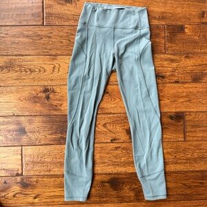 Blue Lululemon leggings